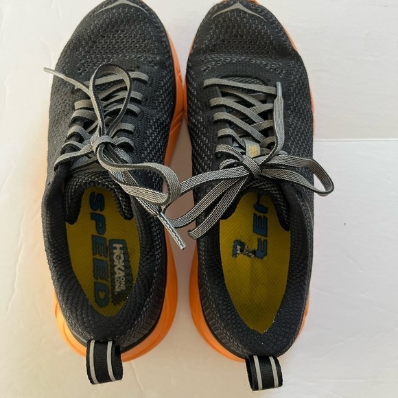 Hoka One One Hupana 2 Athletic Running Sneaker Orange Gray Size 6.5 - Picture 6 of 8